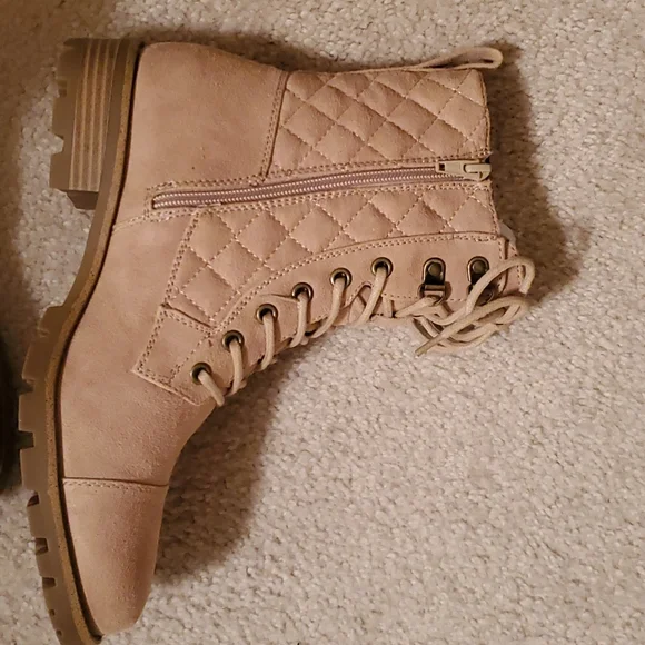 White Mountain Combat Style Boots - Picture 2 of 8